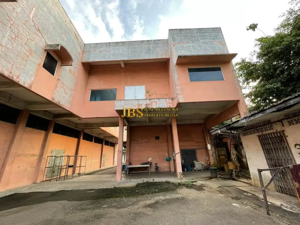 Dijual Gudang Siap Pakai di Jalan Yos Sudarso KM 6.8, Medan Deli