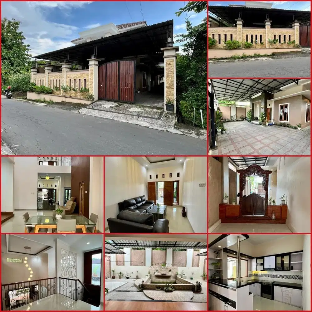 Rumah dengan tanah luas sangat nyaman dan strategis balecatur gamping