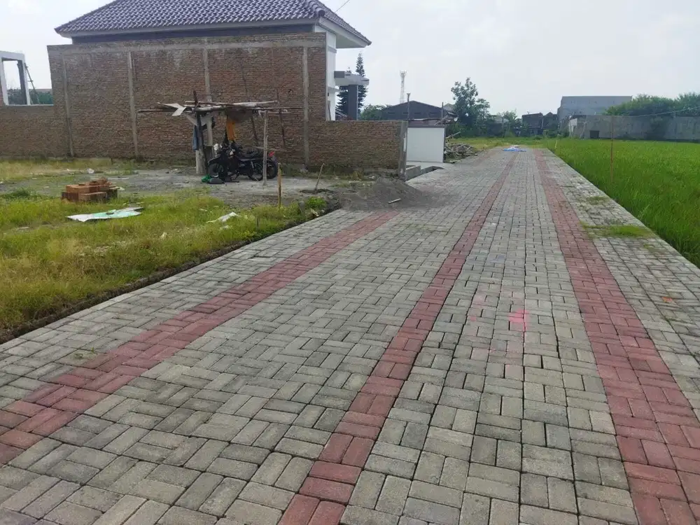 dijual tanah kavling lokasi jl pelert banyuanyar luas 122m2 hadaptimur