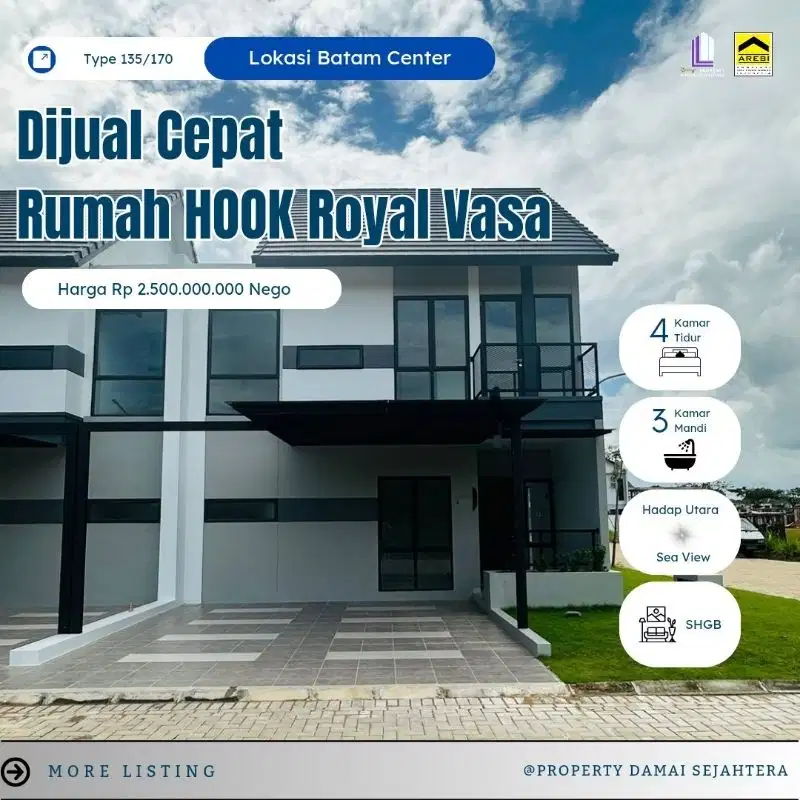 DI JUAL PROPERTY! ROYAL VASA  - Batam Center