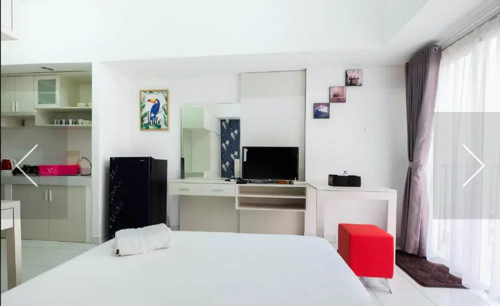 Disewakan Studio Furnished Apartemen Casa De Parco BSD City