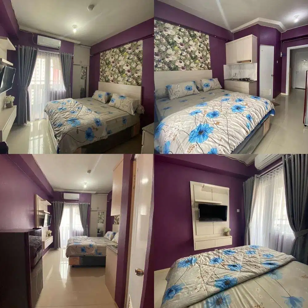 Sewa apartemen bulanan studio full furnish HARGA NEGO