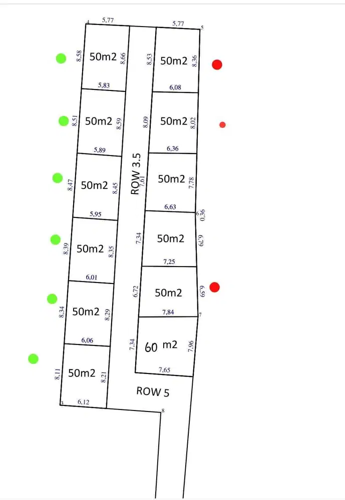 Lokasi pinggir jalan ada angkot nya