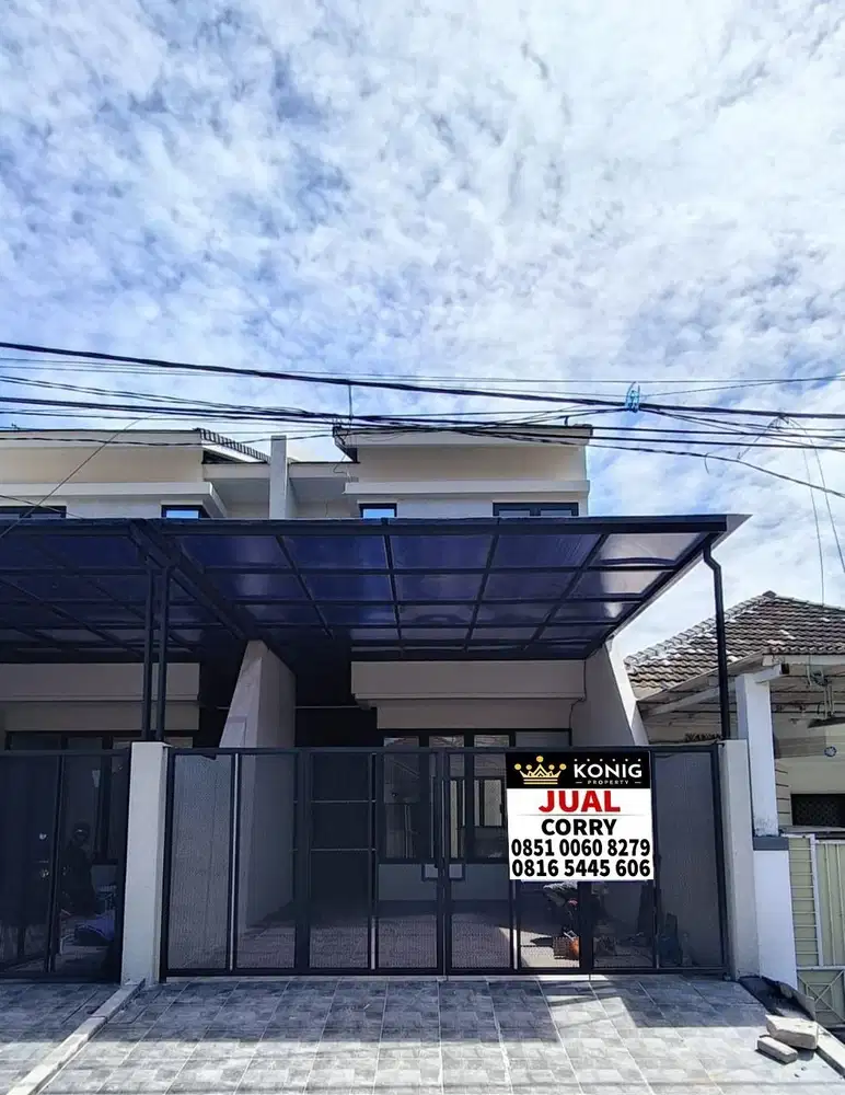 Dijual  Rumah Pondok Chandra, cluster Jeruk.