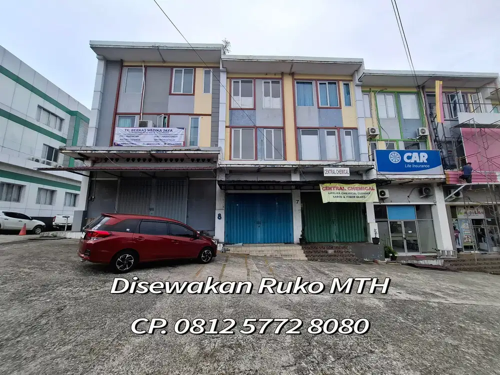 Disewakan Ruko MT. Haryono
