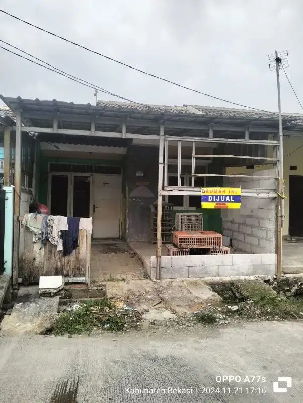 RUMAH BAHAN di TAMAN SUROPATI RESIDENCE,TAMBUN