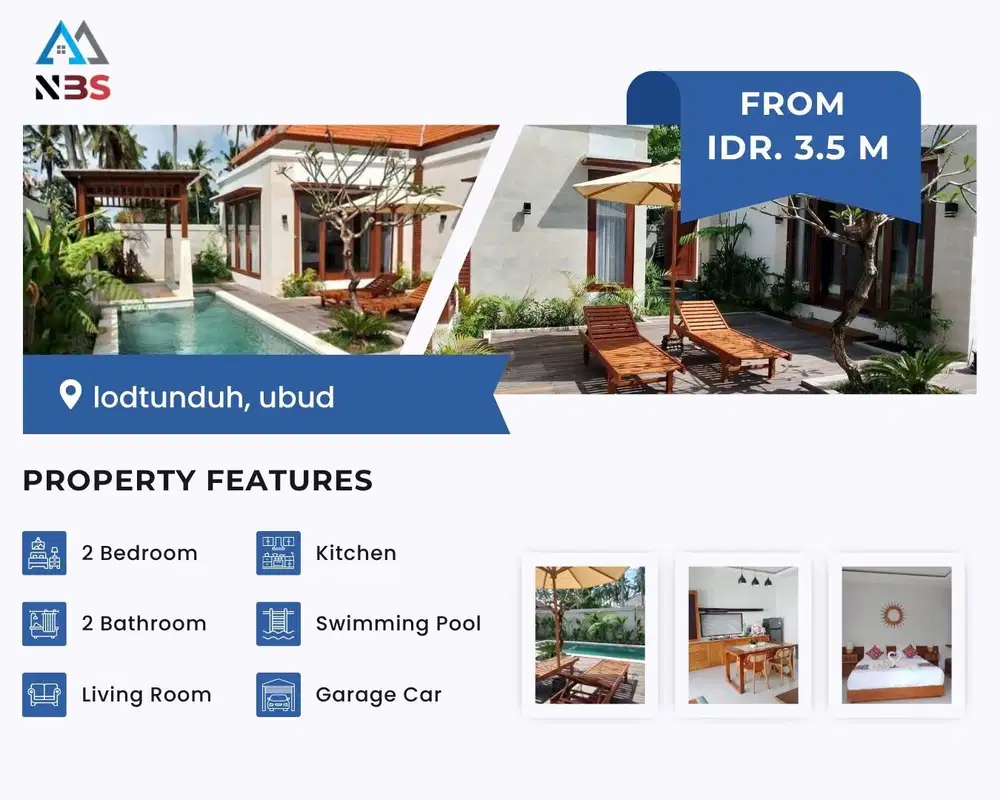 FOR SALE VILLA BRAND NEW LONDTUNDUH UBUD BALI