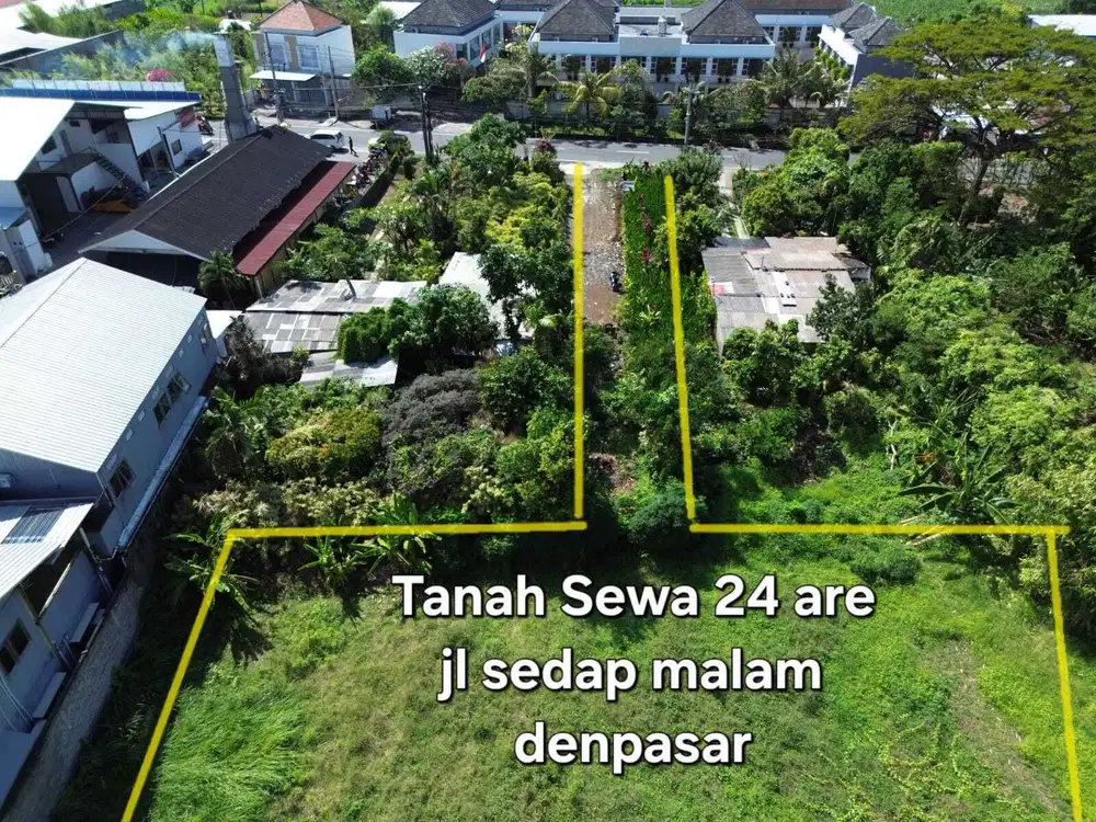 Di kontrakan tanah jalan Sedap Malam, Denpasar, Bali