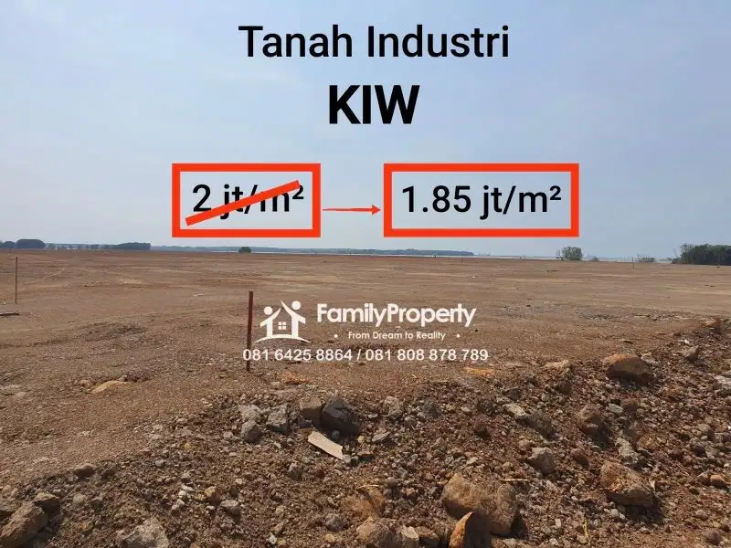 Tanah Industri di KIW Tugu, Semarang Barat