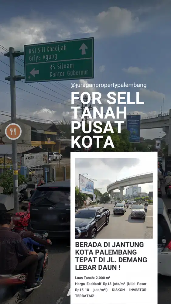 Jual tanah murah palembang