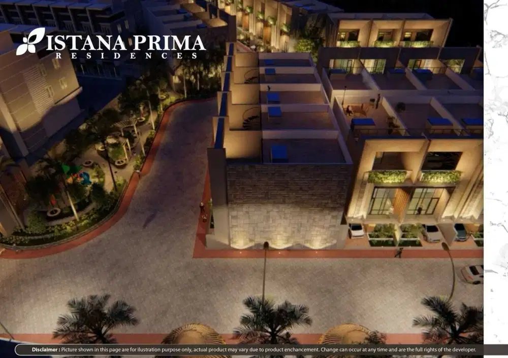 Di Jual Rumah Villa daerah Medan Maimun Komplek Istana Prima Residence