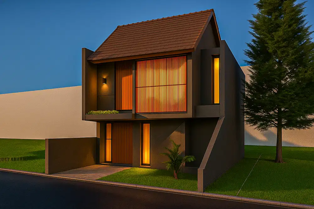 8 Menit ke Kampus UTY – Hunian Tropis 2 Lantai + Kolam Pribadi