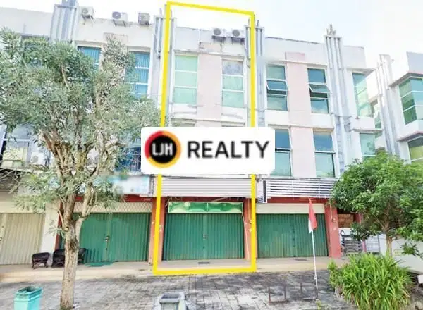 Ruko 3 Lantai Siap Pakai Di The Central Sukajadi Dekat Pelabuhan Fery