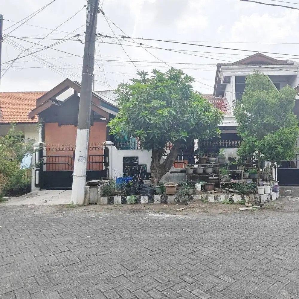 Dijual Cepat Rumah Luas Hitung Tanah Di Kurisari Indah Surabaya