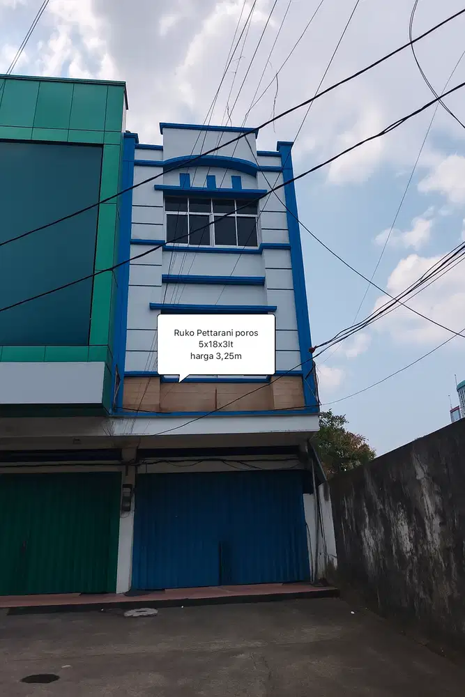 Ruko Murah Pettarani poros 3 lantai dekat panakukang