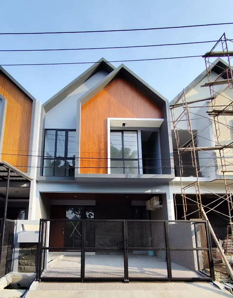 SIM DIJUAL RUMAH BARU MODERN MINIMALIS DI MANYAR DEKAT DHARMAHUSADA