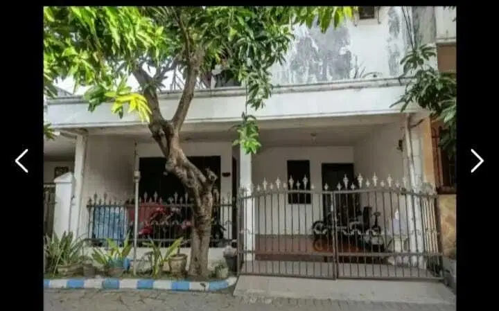 Rumah 2 lantai Tengah Kota, Perum Wisma Sarinadi, Sidoarjo Kota