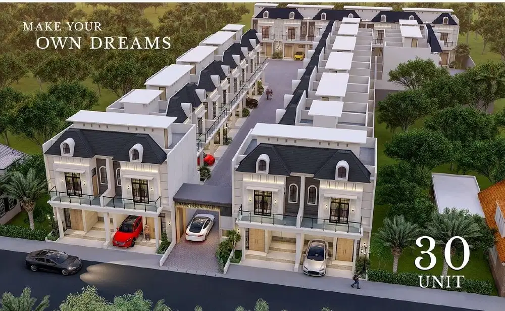 Villa Di komplek Vrederick Haus