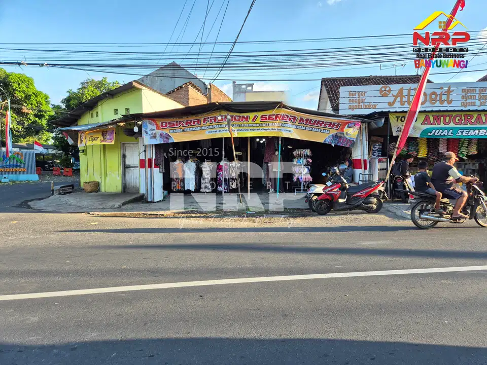 Dijual Tanah Bonus Bangunan Rumah Kos di Banjarsari - Banyuwangi
