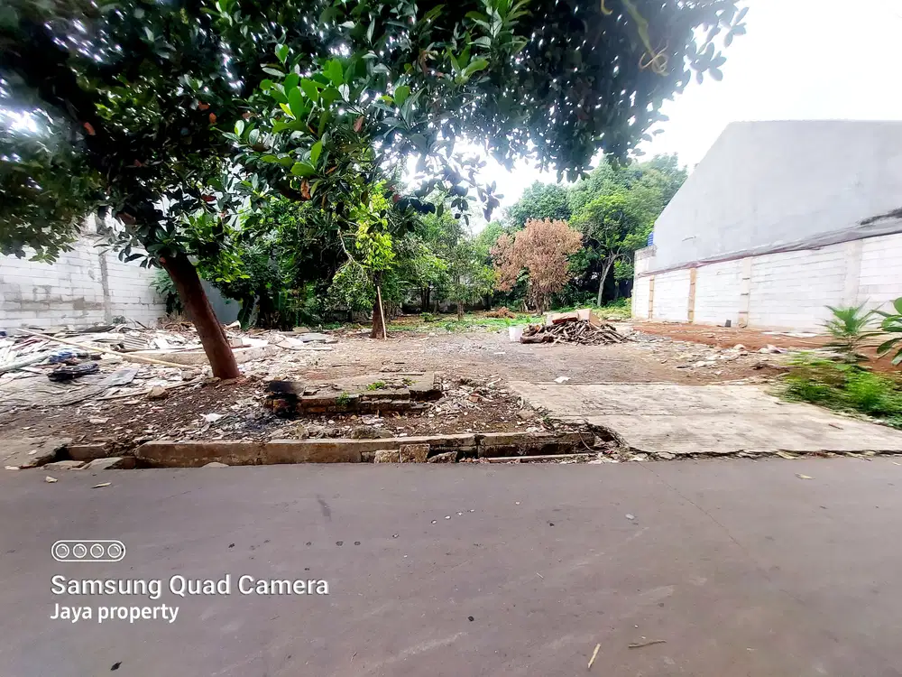 Tanah kosong di pondok melati bekasi LT.749m SHM mdk mobil