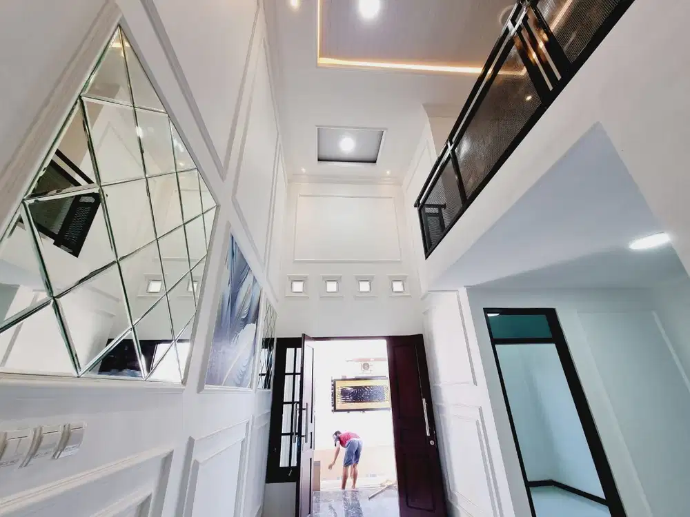 Rumah Baru Gress Cantik Klasik Modern Gentan Siap Huni