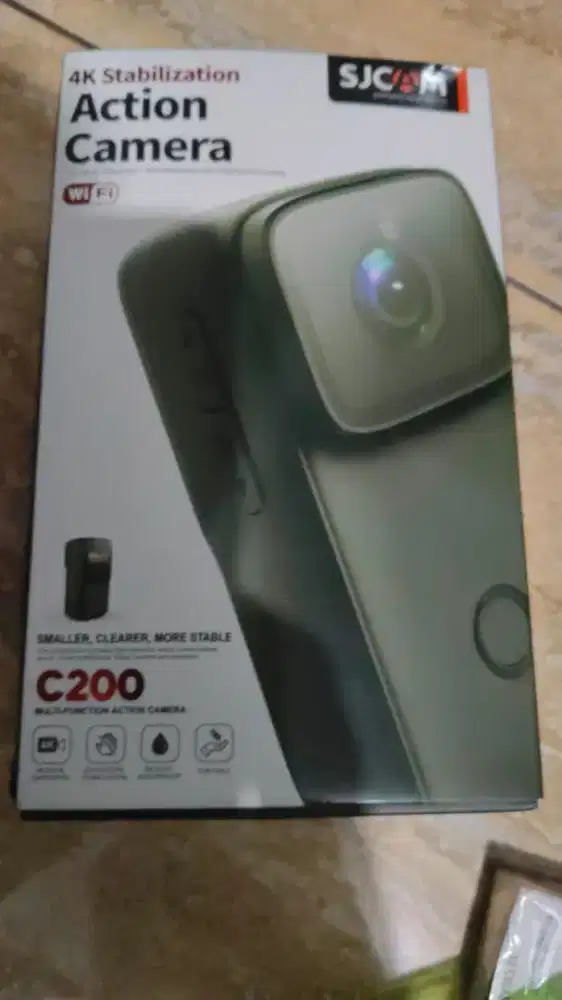 sjcam c200 seken 80% gress