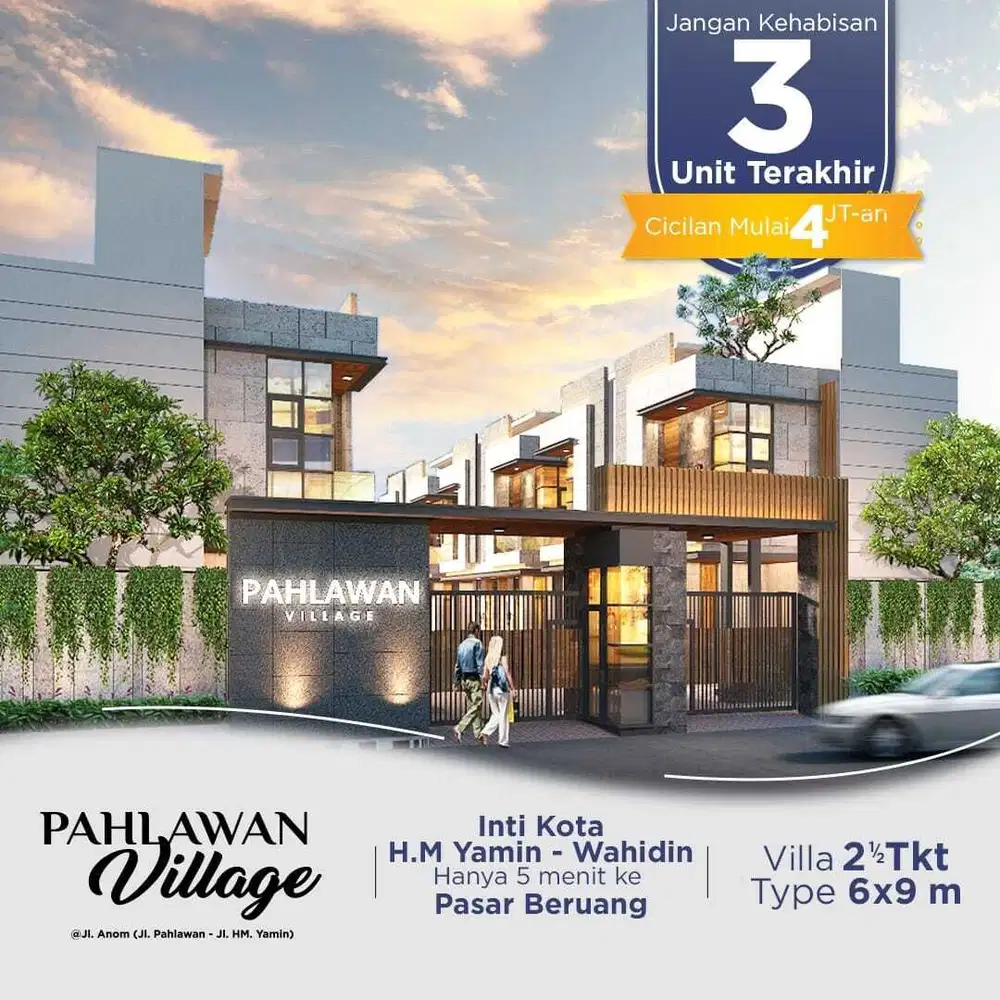 Di Jual Rumah Villa Di Komplek Pahlawan Village