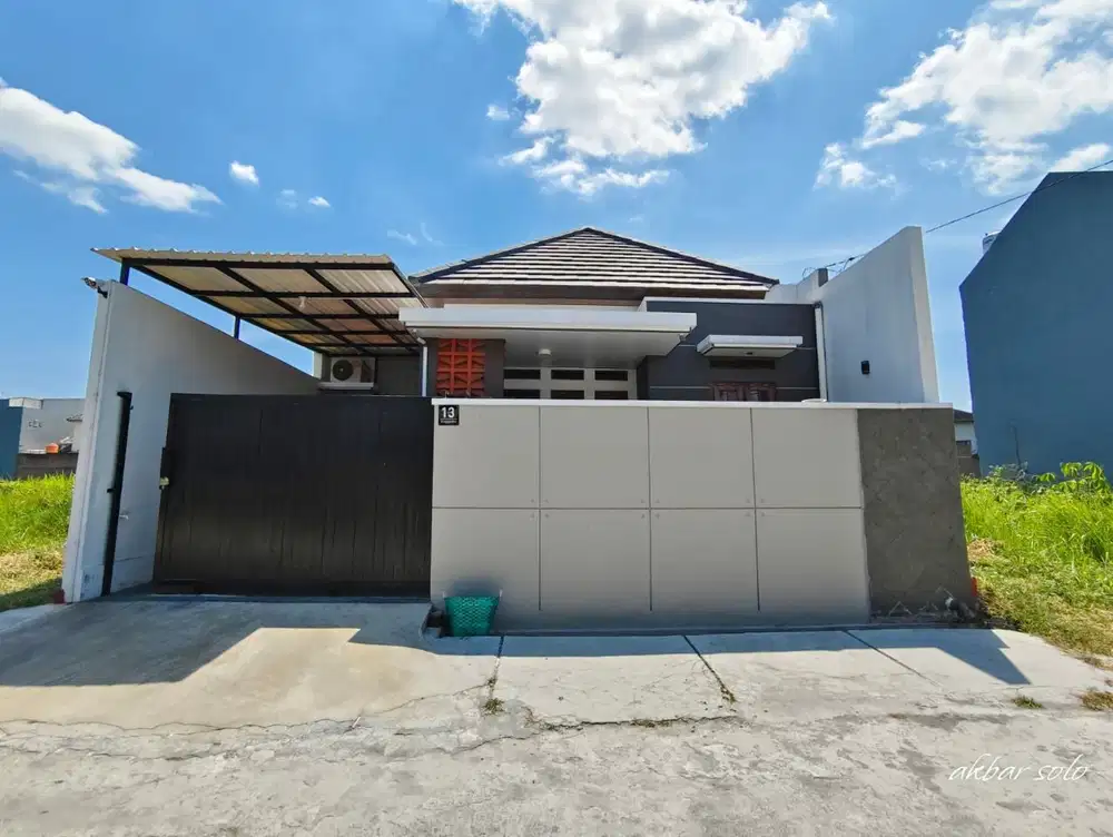 Rumah dijual murah Singopuran baru semi furnish
