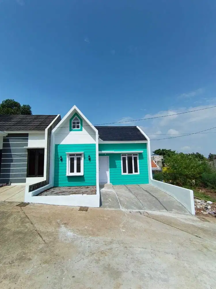 Rumah Siap Huni Dengan Desain American Style di Cinunuk