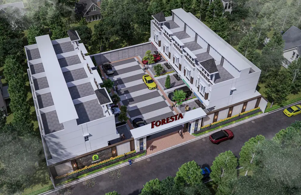 Villa Komplek Foresta Daerah krakatau Medan timur