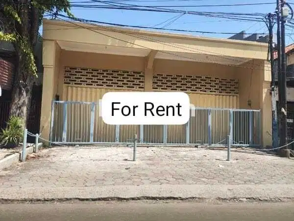 Disewakan Bangunan Komersial Raya Manyar Kertoarjo Full Bangunan Losss