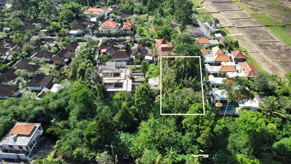 DISEWAKAN TANAH – UBUD SELATAN, BALI