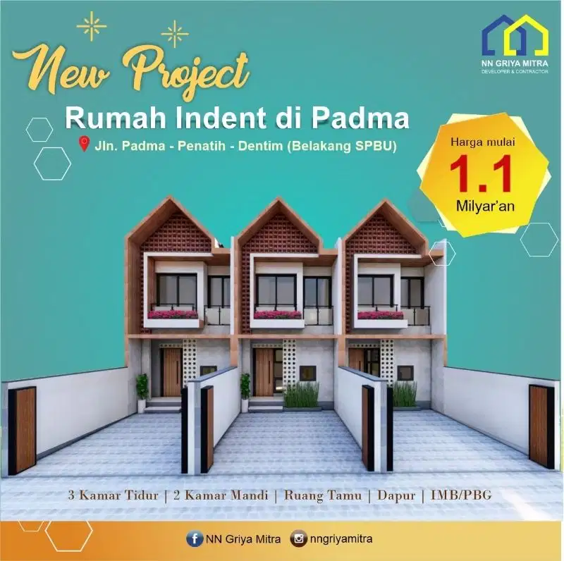 Rumah Indent di Padma Penatih