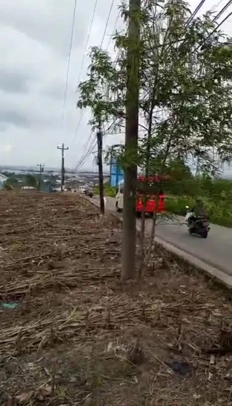 Dijual Tanah Perumahan Tepi Jalan Gondorio Semarang