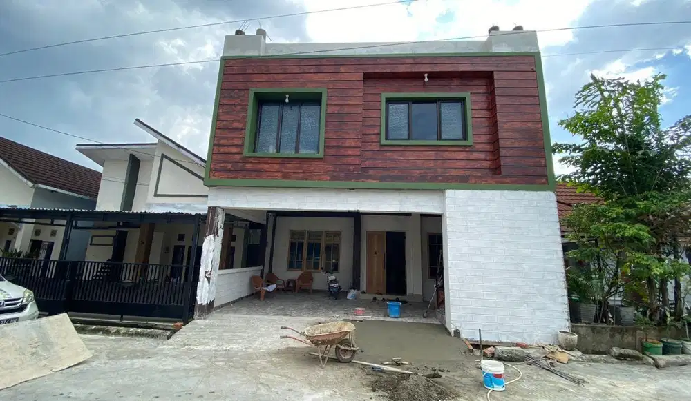 Dijual Murah rumah di komplek Islami Arrofatuna dpn Gramedia km 7