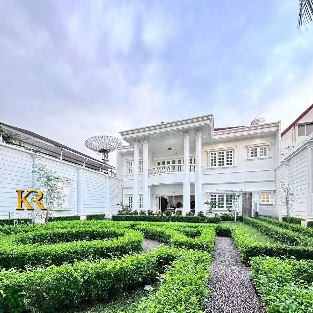 Menteng Jakarta Pusat Rumah American Classic Bagus Menteng