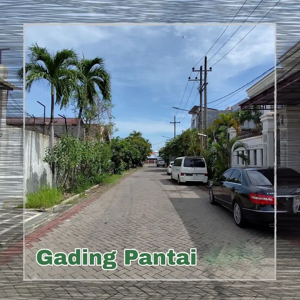 DiJual Cepat Tanah Kavling GADING PANTAI, Dukuh Sutorejo, Surabaya dekat Raya Kenjeran