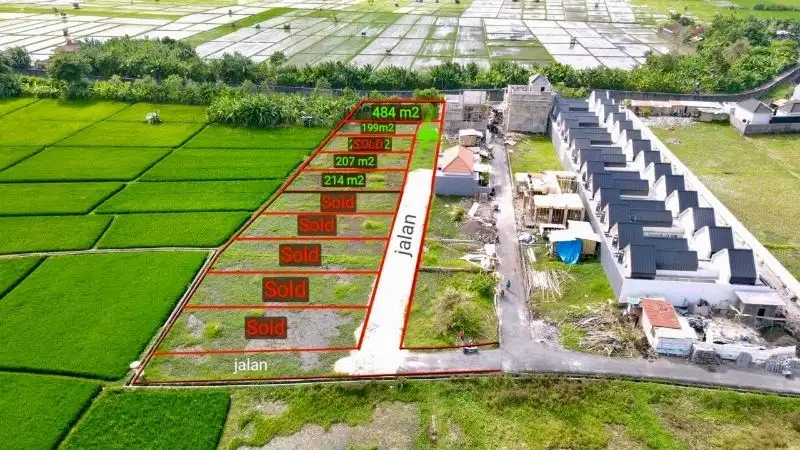 Tanah View Sawah Amanlane Seminyak