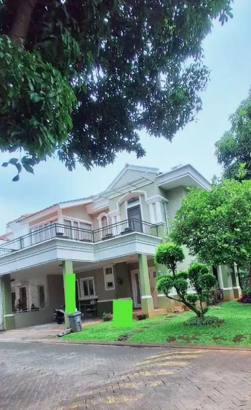 RUMAH RAFFLES TANAH LUAS DEKAT LRT  TOL CIBUBUR