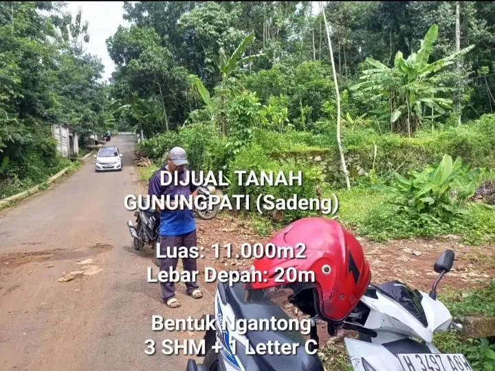 TANAH ZONA KUNING UNTUK PERUMAHAN/ GUDANG, GUNUNGPATI, BOJA, SEMARANG
