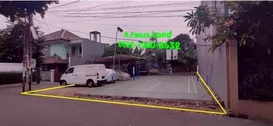 Tanah Kosong Lapangan Luas 885 REMPOA TangSel