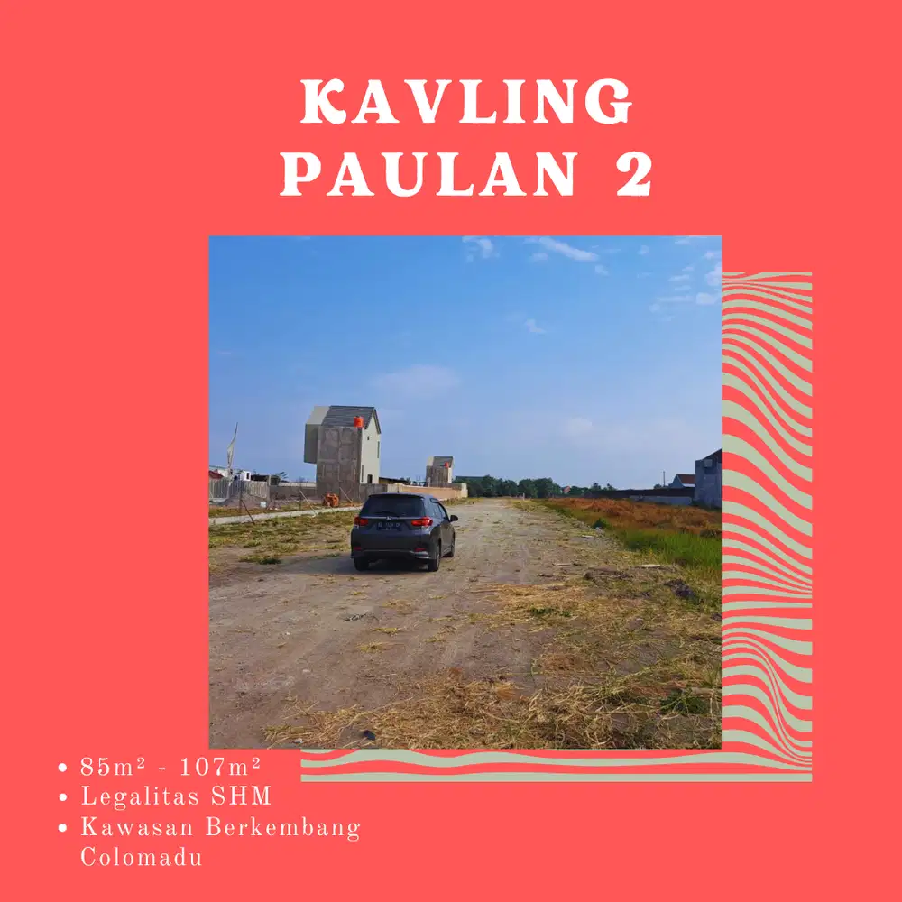 Dekat Kampus UMS Srakarta; Kavling Pas Dirikan Kos di Colomadu