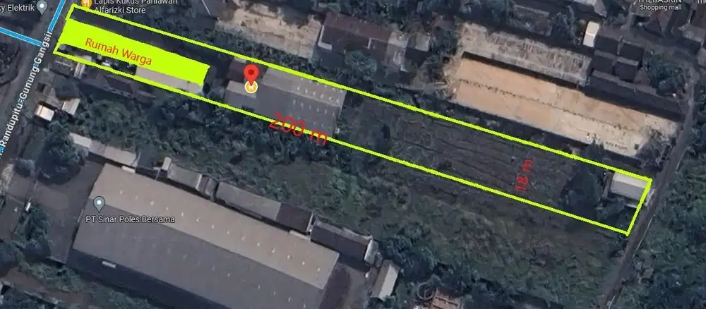 Lahan beji gunung gangsir