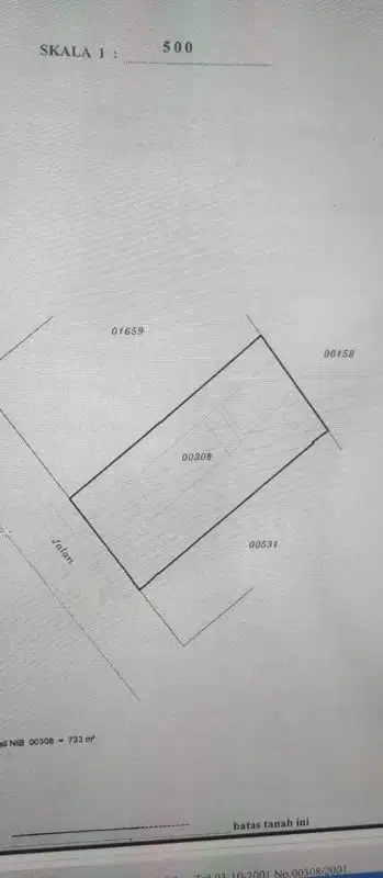 dijual tanah di dekat stasiun Kereta api Tanjung Priok