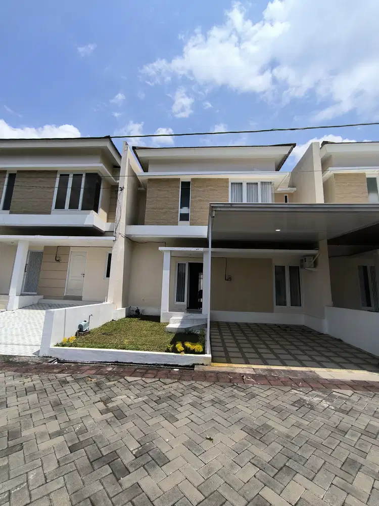 Rumah Baru Dalam Cluster Sebelah Sleman City Hall