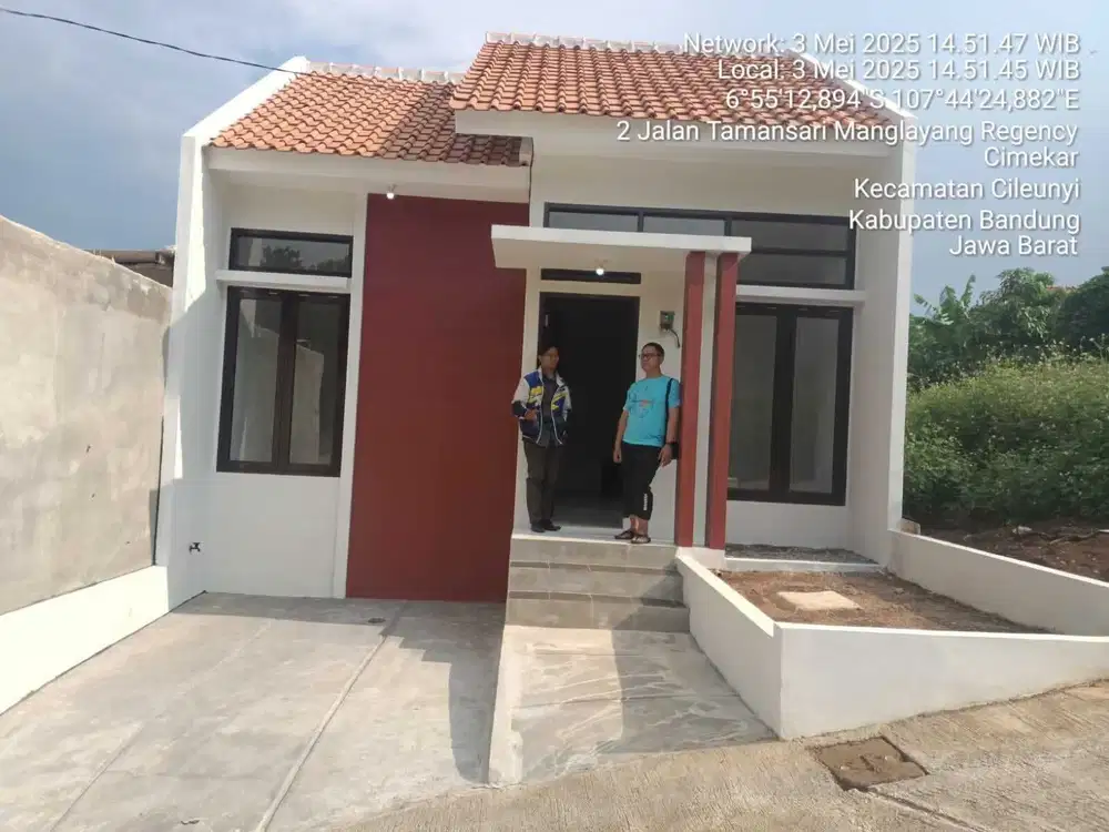 Rumah minimalis Siap Huni 5menit aja ke borma Cinunuk