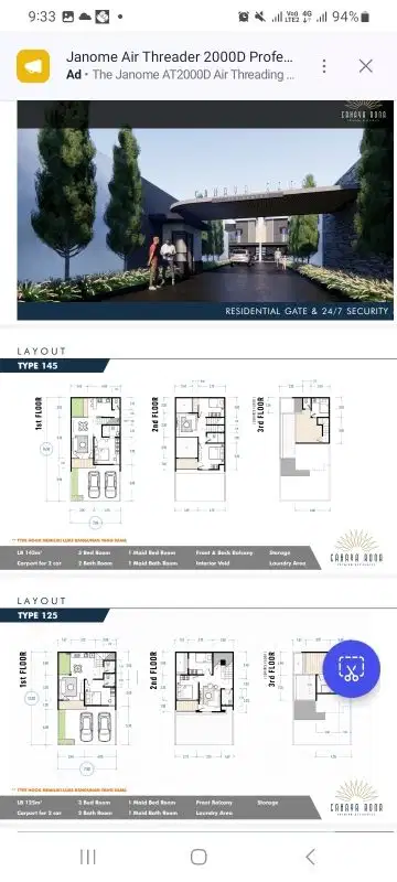 RUMAH 3 LANTAI ANTAPANI BANDUNG TIMUR