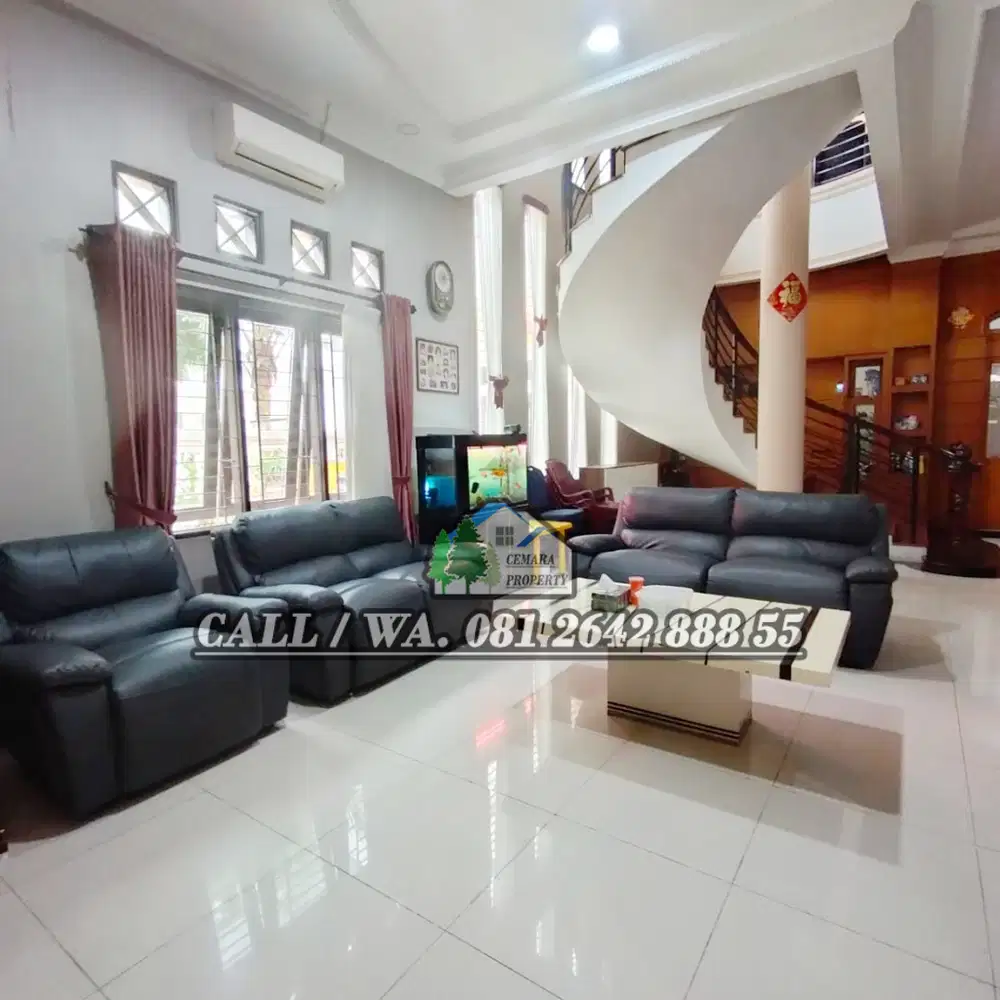 DIJUAL VILLA KOMP CEMARA ASRI JLN KEMUNING