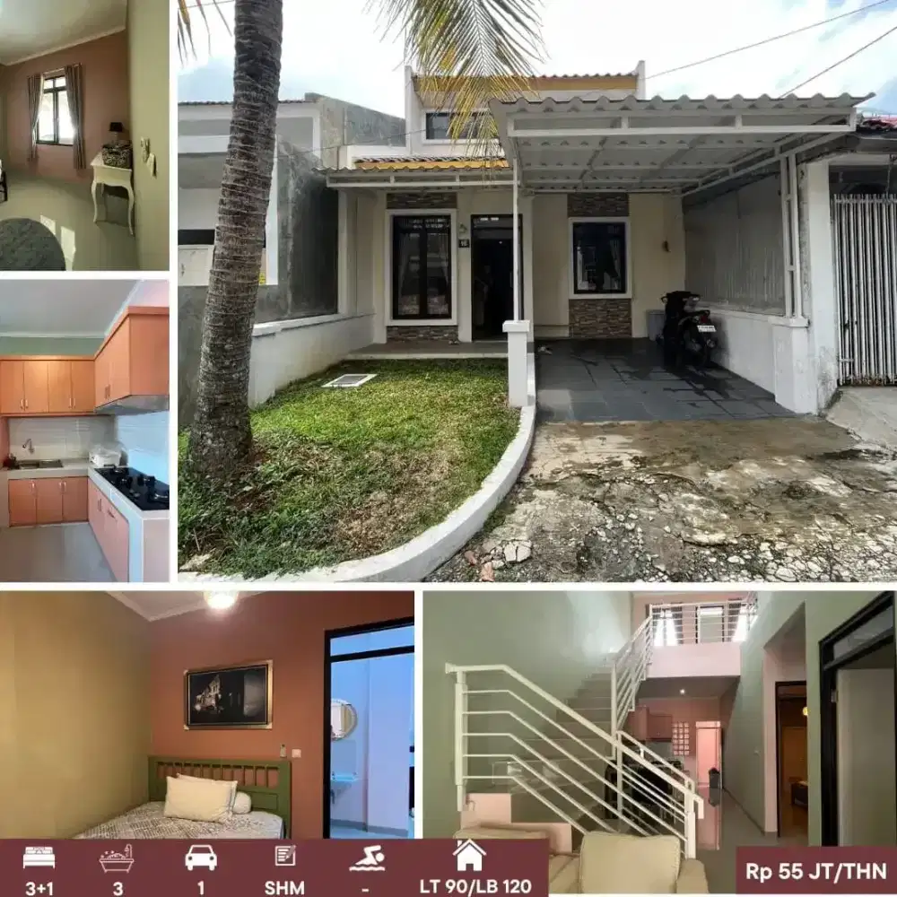 Di jual dikontrakan rumah bagus di Sentul city