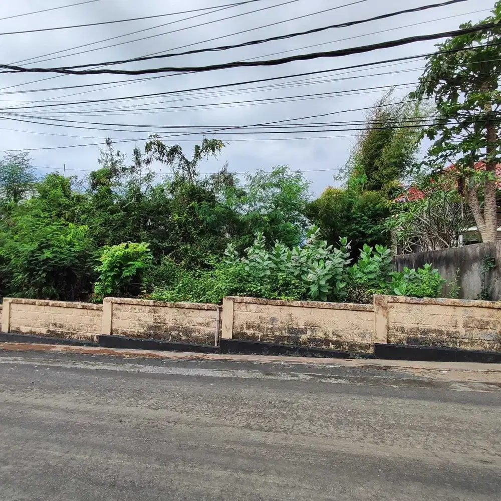 tanah sewa di taman mumbul nusa dua,lingkungan villa,jln lebar